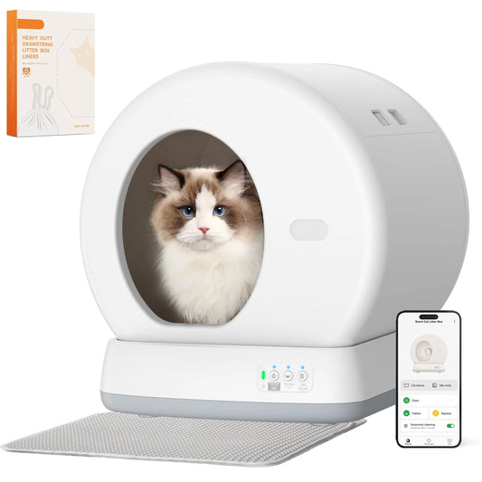 Smart Automatic Self-Cleaning Cat Litter Box