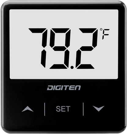 Digital Aquarium Thermometer, Fish Tank Thermometer with Large LCD Display, Stick-On Tank Temp Sensor Ensures Accurate Reading, High/Low-Temperature Alarm Aquarium Thermometer