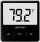 Digital Aquarium Thermometer, Fish Tank Thermometer with Large LCD Display, Stick-On Tank Temp Sensor Ensures Accurate Reading, High/Low-Temperature Alarm Aquarium Thermometer