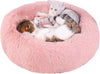Calming Donut Dog Bed Anti-Anxiety, Self Warming, Cozy Soft Plush round Pet Bed, Ideal for Both Home & Travel, 20"L X 20"W X 8"H