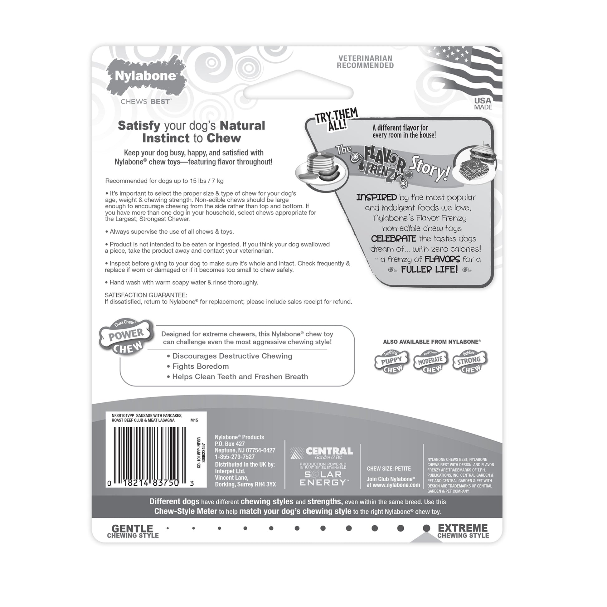 Flavor Frenzy Power Chew Triple Pack 