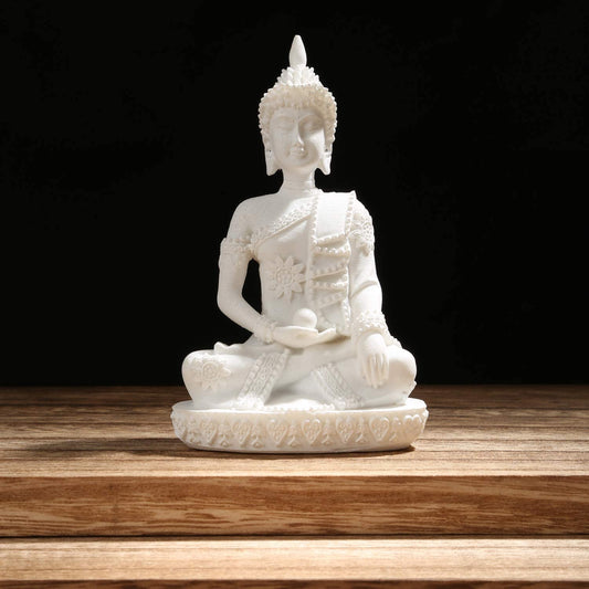 Aquarium Decoration Minimalist Sandstone Buddha Fish Tank Decor Bring Home a Ray of Sunshine