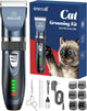 Cat Clippers for Matted Hair, Quiet Cat Shaver for Long Hair, Cordless Cat Hair Trimmer for Grooming, 2 Speed Pet Shaver Cat Grooming Kit for Cats Small Dogs Animals (Blue)…