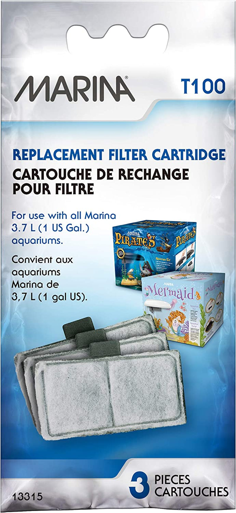 T100 Top Replacement Filter Cartridge, 3-Pack