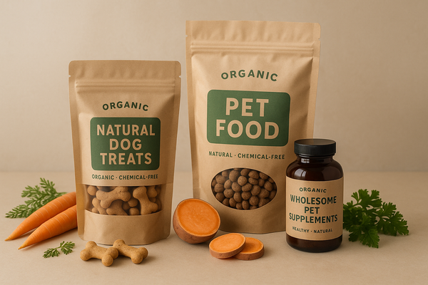 We offer a range of organic pet products made with wholesome ingredients, free from harmful chemicals.